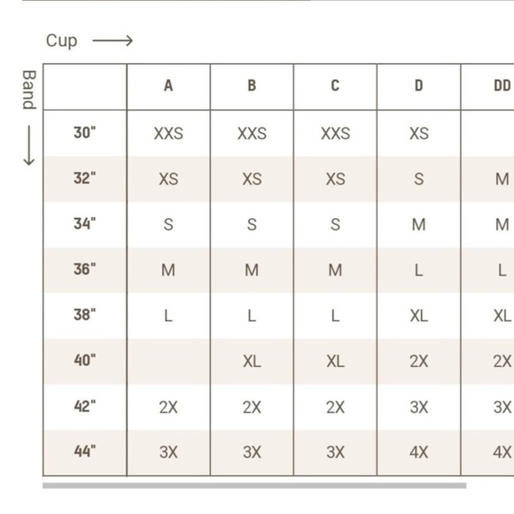 NWT Skims Fits Everybody Bandeau Bra Oxide Womens size L - Picture 5 of 5